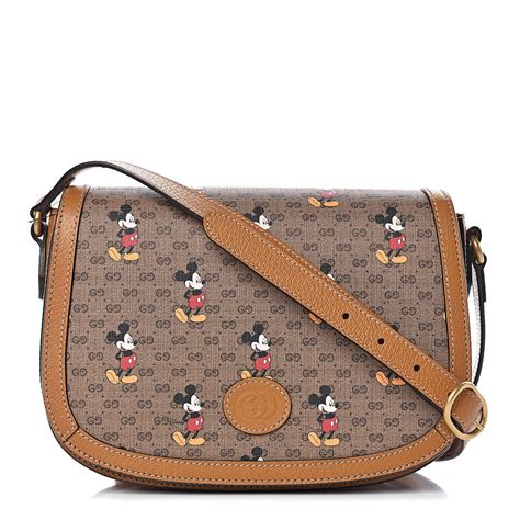 gucci mickey mouse shoulder bag